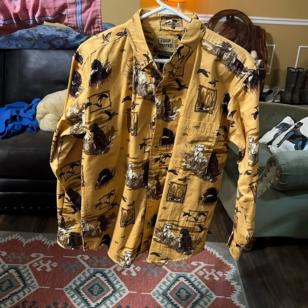 Retro hunting shirt